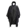 Sadeviitta Poncho, ripstop, musta, Fostex - Sadeviitat - 325242B - 1