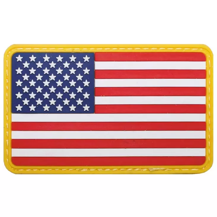 Velcro -merkki USA 8 x 5 cm - Moraalimerkit - 36506C - 1