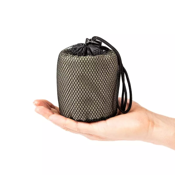 Biwak retkipyyhe 80 x 150 cm, oliivinviheä - Retkipyyhkeet - BO-8X50OLI - 1