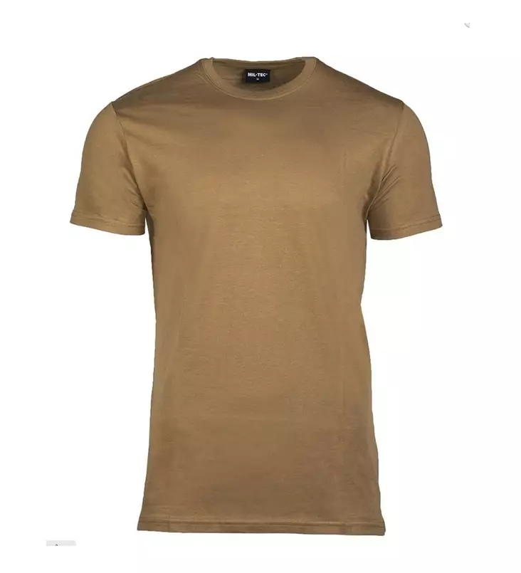 T-Paita US, kojootti, Mil-Tec - T-Paidat - 11011005-5XL - 1