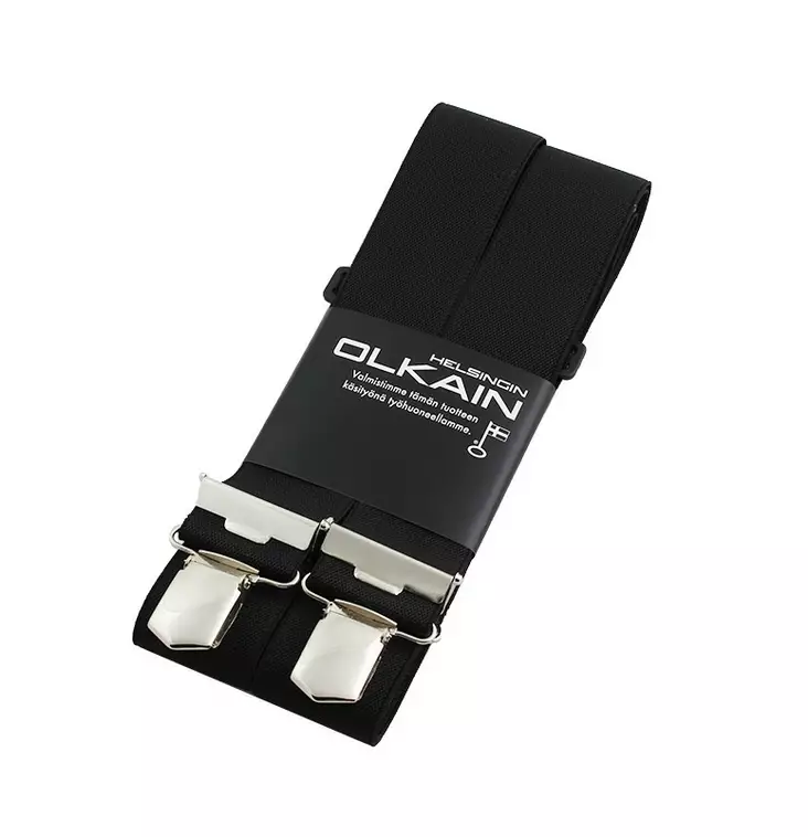 Henkselit H-malli 35 mm, musta - Henkselit - 4006-110-cm - 1