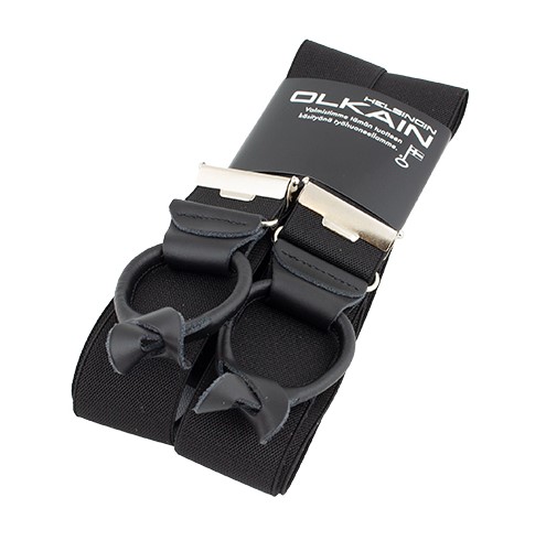 Nappihenkselit 35 mm, musta - Henkselit - 4002-110-cm - 1