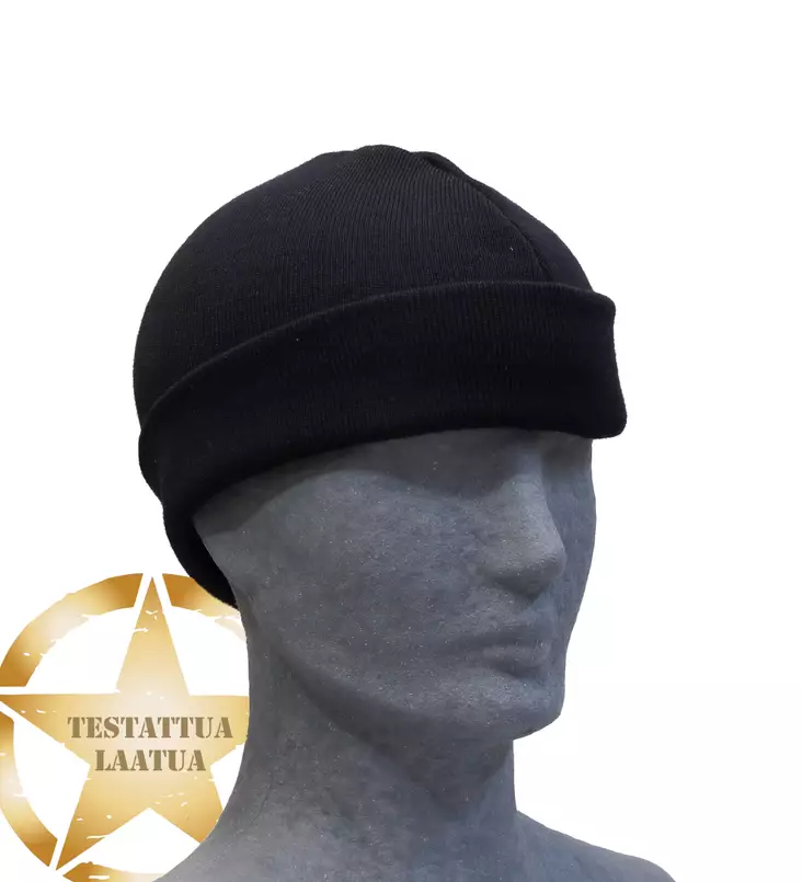 U.S.E. Suomalainen Sissipipo, merinovillaa, musta - Pipot - 9915M - 1