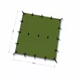DD Tarp 3X3 m laavukangas - Laavukankaat tarpit ja louteet - DD-3X3-BRO - 3