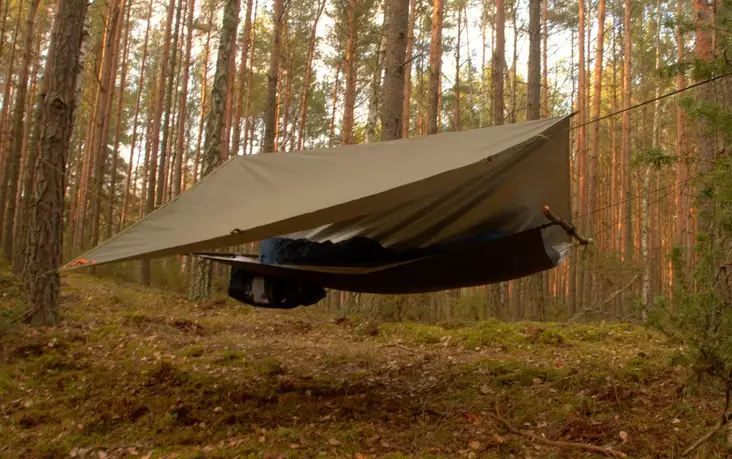 Bushmen Thermo Tarp laavukangas 2 x 3 metriä - Laavukankaat tarpit ja louteet - BU1TARP - 1