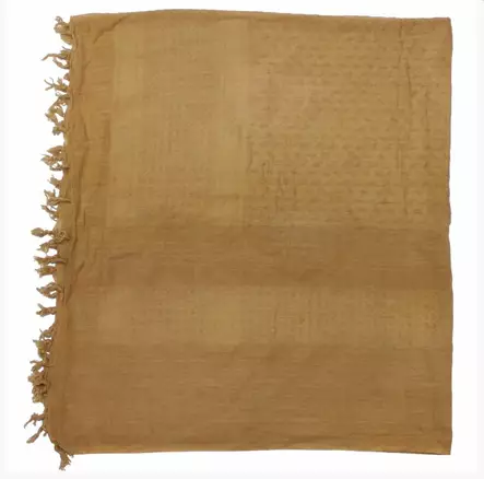 Brittiläinen shemagh arabihuivi, kojootti, ylijäämä - Shemaghit - 616320R - 1