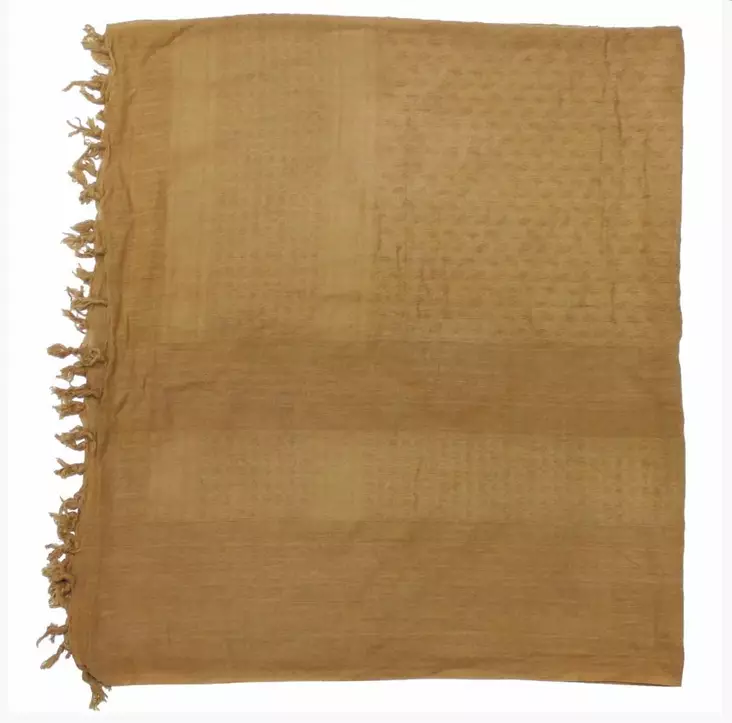 Brittiläinen shemagh arabihuivi, kojootti, ylijäämä - Shemaghit - 616320R - 1