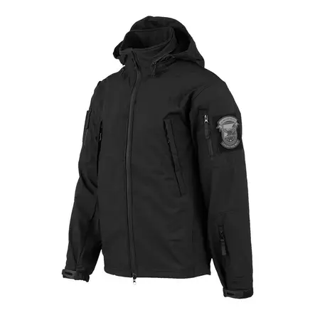 Tactical softshell takki, musta, 101 Inc. - Fleece ja softshell takit - 129840B-S - 1