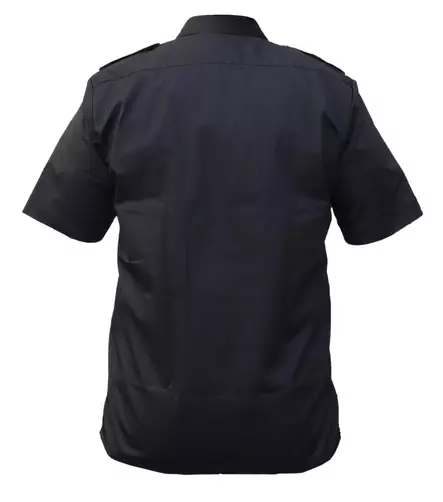 Lyhythihainen kauluspaita poleteilla, musta, Mil-Tec - Kenttäpaidat ja polettipaidat - 10932002-S - 2