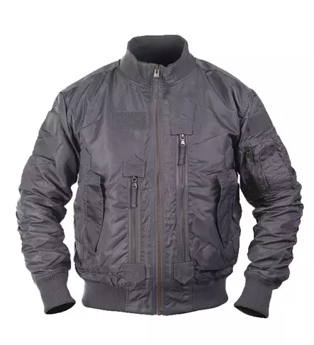 Pilottitakki US tactical, hopeanharmaa - Pilotti ja kansitakit - 10404608-S - 1