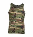 Hihaton paita, TANK TOP, woodland - T-Paidat - 11001020-S - 1