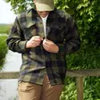 Metsurin flanellipaita mustavihreä, Longhorn - Pitkähihaiset paidat - 135301-S - 3