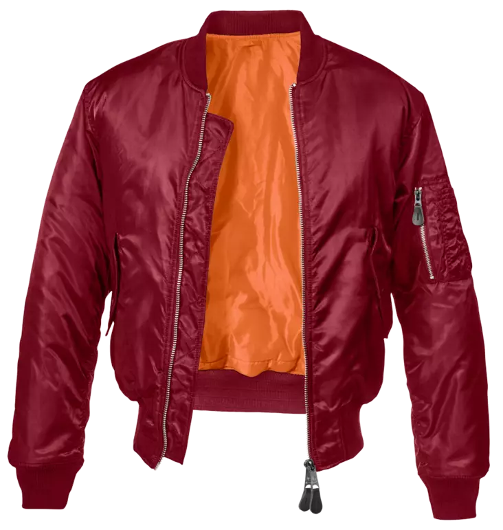 Brandit pilottitakki MA1, burgundy - Pilotti ja kansitakit - 3149-91-S - 1