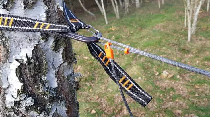 Bushmen riippumaton kiinnityssetti, Light Hammock Suspension System - Riippumattotarvikkeet - BUULHASS - 1