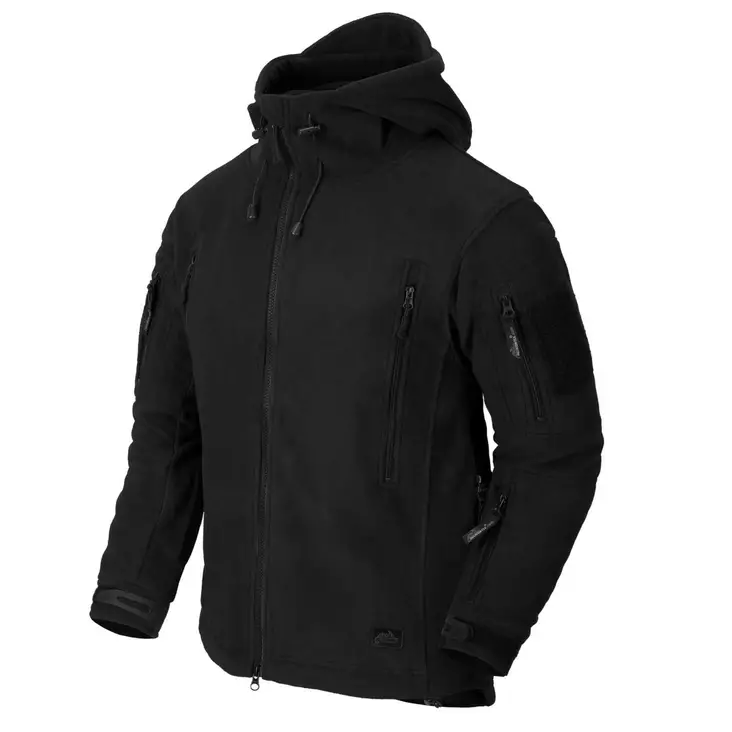 Helikon-Tex Patriot Fleece -takki, musta - Fleece ja softshell takit - BL-PAT-HF-01-XS - 1