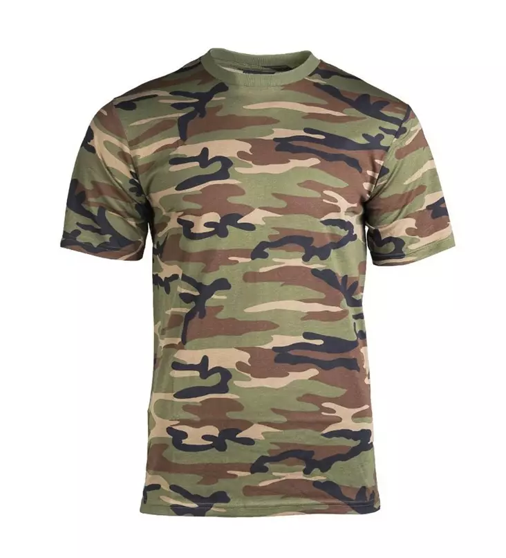 T-Paita US, woodland, Mil-Tec - T-Paidat - 11012020-S - 1