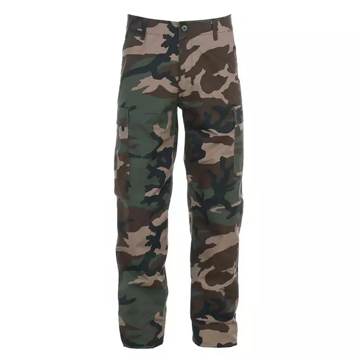 Reisitaskuhousut BDU, woodland, Fostex - Maastohousut - 111211W-S - 1