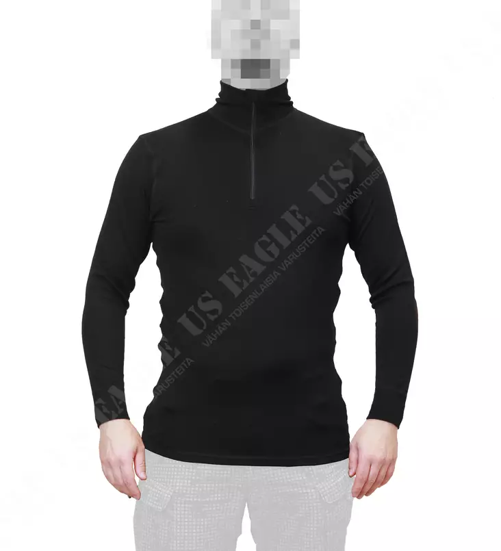 Cross Adventure Merino Poolo vetoketjulla, 100% merinovillaa. - Aluspaidat - 64302-S - 1