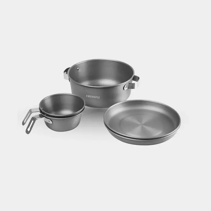 Fire-Maple Gourmet 5- osainen keittoastiasetti - Retkiastiat - FMGS - 1