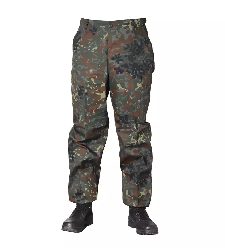 Brandit US Ranger reisitaskuhousut, flecktarn - Reisitaskuhousut - 1006-14-S - 1