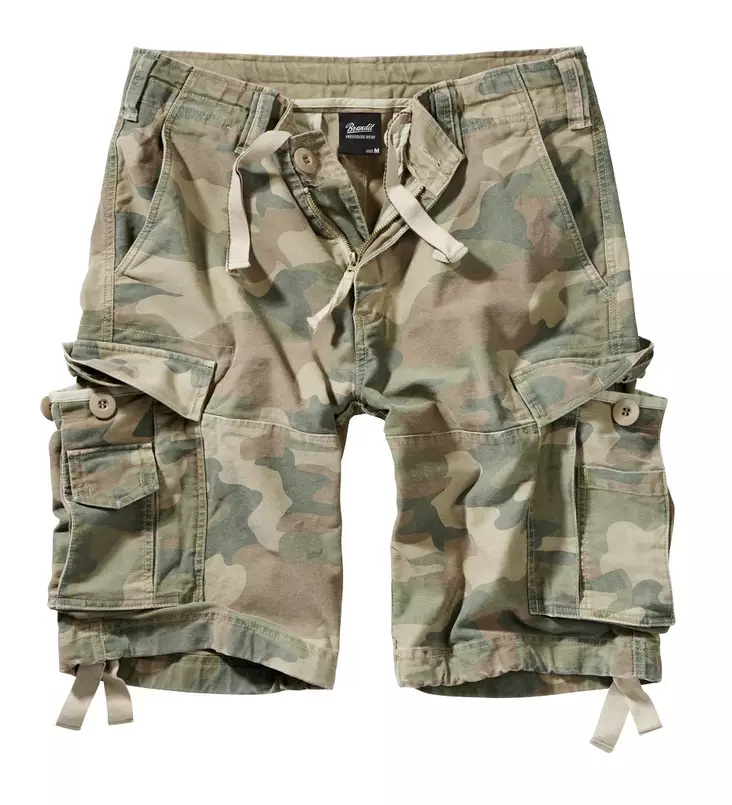 Brandit Vintage Shortsit, light woodland - Shortsit ja urheiluhousut - 2002-107-6XL - 1