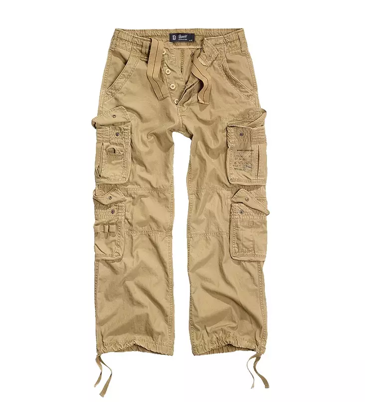 M65 Reisitaskuhousut Vintage, vaaleanruskea - Reisitaskuhousut - 1003-3-S - 6