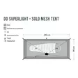 DD SuperLight Solo Mesh Tent, verkkoteltta - Teltat - DD_SLSMT - 5