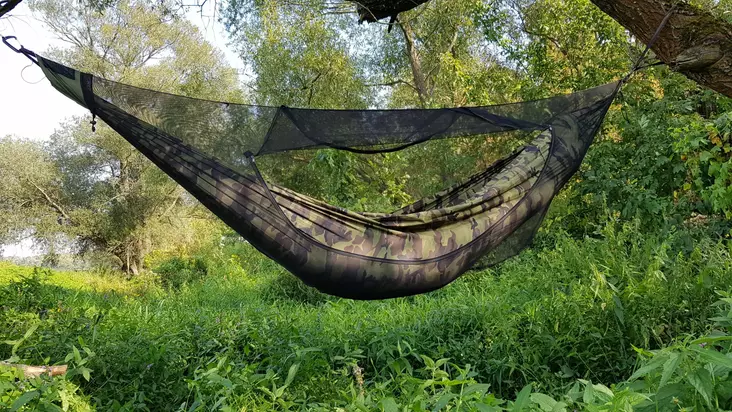 Bushmen Hammock Mosquito net - hyttysver - Riippumattotarvikkeet - BUJUHAMONET - 1