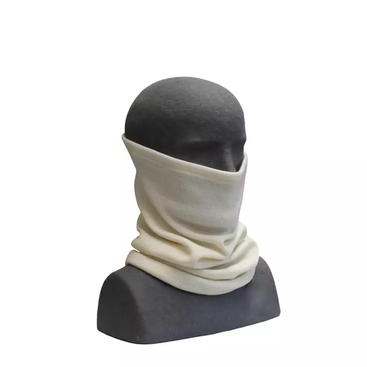 U.S.E. Suomalainen paksu putkikauluri, merinovillaa, valkoinen - Buffit ja tuubihuivit - 9924V - 1